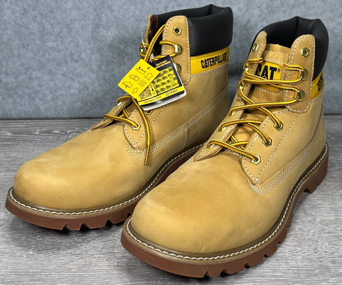 Caterpillar Men's Colorado 2.0 Honey Reset Work Boots Light Brown