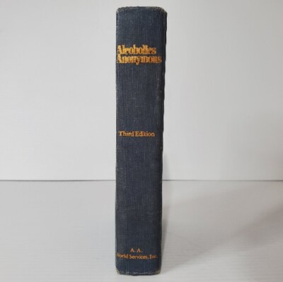 ALCOHOLICS ANONYMOUS 第三版 Alcoholics Anonymous AA 3rd Edition 23rd Print Vintage 1986