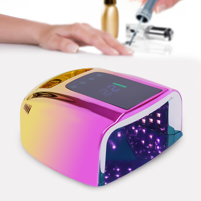 Rechargeable Cordless Nail Gel Dryer Wireless 96W Led UV Nail Lamp Manicure New