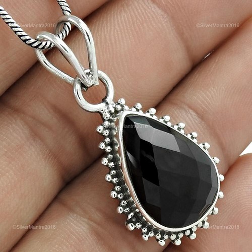 Collier argent 925 tête de chat 37cm