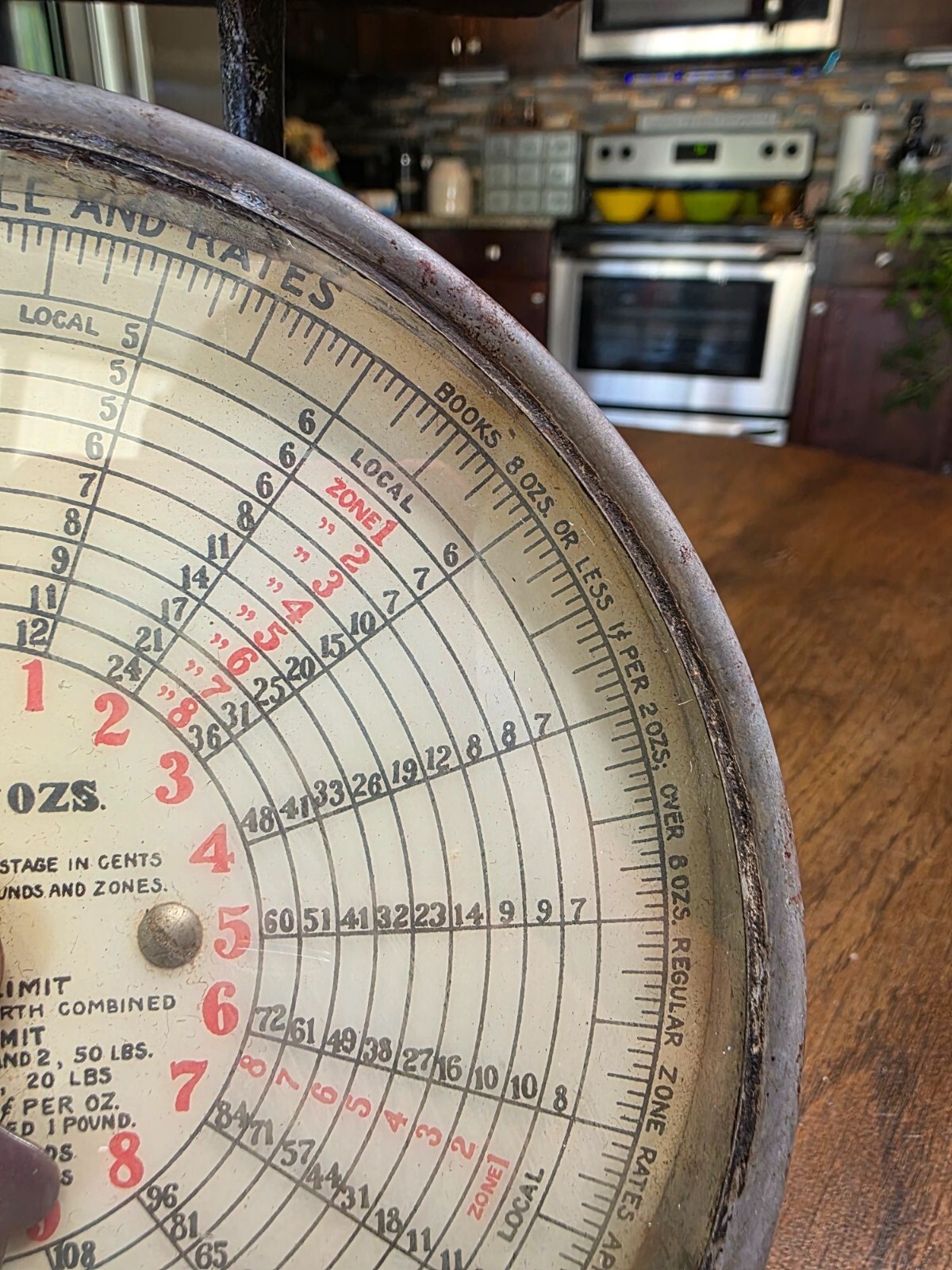 Triner No. 20 Liberty Parcel Post Scale 20 Lbs. Post Office Industrial Decor