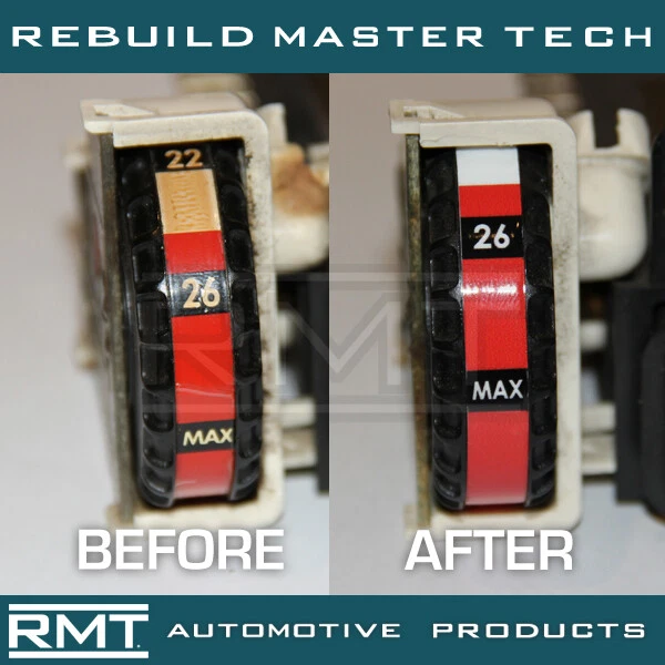 Adesivos de temperatura Mercedes 560SL R107 1986-1989 A/C botão controle - PAR - Imagem 4 de 4