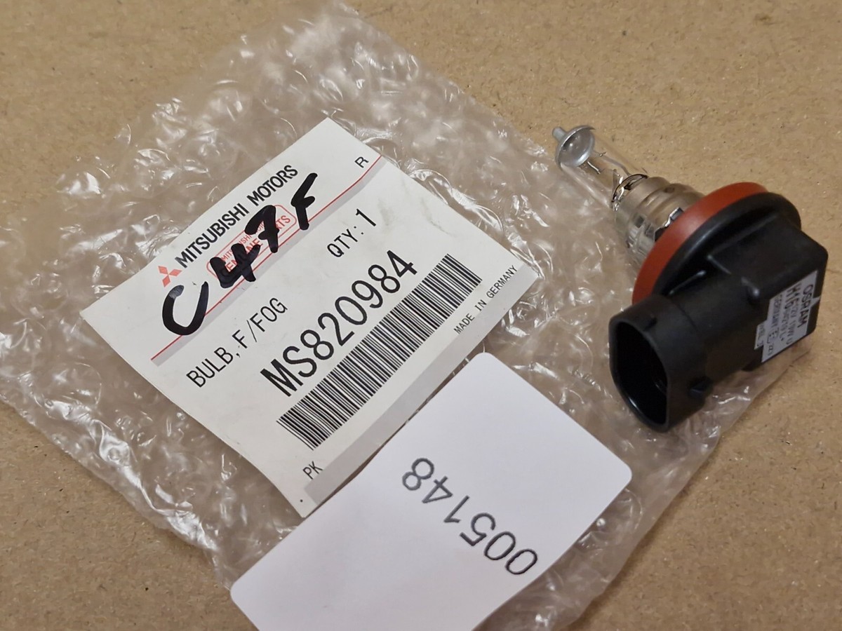 Mitsubishi Front Fog Lamp Bulb H16 12V MS820984 Genuine NEW