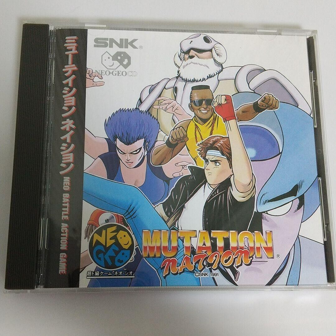 SNK Neo Geo CD Mutation Nation NeoGeo | eBay SNK Neo Geo CD Mutation Nation NeoGeo | eBay
