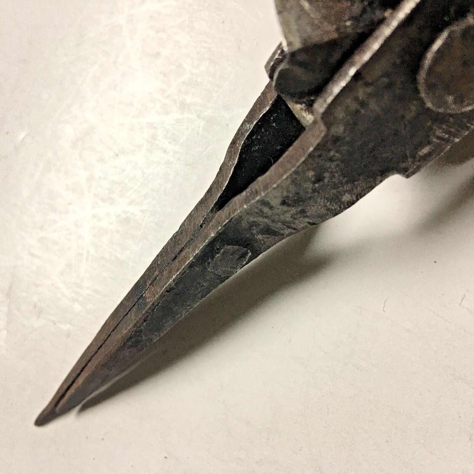 Antique Rustic Pasta Rolling Cutter pastry ravioli cutter w/o wooden handle