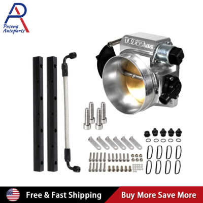 102mm Intake Manifold Part LS1 LS2 LS6 4.8L 5.3L 5.7L w/ Fuel Rail Throttle Body