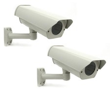 Smart Security Club Pack of 2 Outdoor Camera Housing Cable-Thru Mounting Bracket