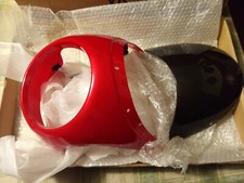 faro anteriore con supporti  unghia tabelle portanumero moto guzzi honda triumph