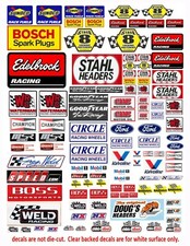 1:18 DECALS FOR DIECAST AND MODEL CARS DIORAMA Bosh sunoco