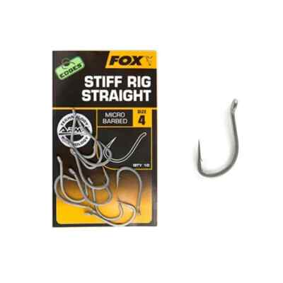 Fox Edges Arma Point Stiff Rig Straight Barbed