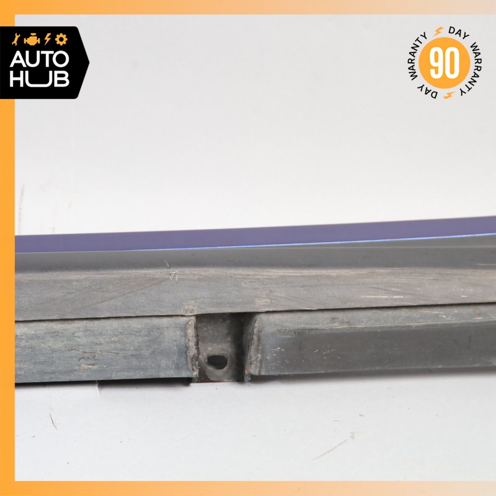 14-22 Maserati Ghibli SQ4 M157 Right Side Rocker Panel Side Skirt Blue OEM 75k