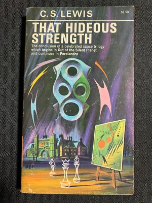 1972 THAT HIDEOUS STRENGTH by C.S. Lewis VG/FN 5.0 11th Macmillan Paperback