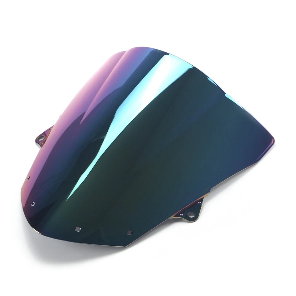 Black Windscreen Windshield Deflector For Kawasaki Ninja ZX10R 2008 2009 2010 IR - Изображение 2 из 4