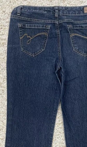 BandolinoBlu Jeans Women's size 8 Mandie Straight Leg Mid Rise Stretch (30x29) - Picture 14 of 23