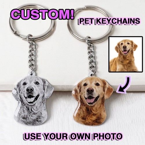 Buy Custom Pet Photo Keychain 