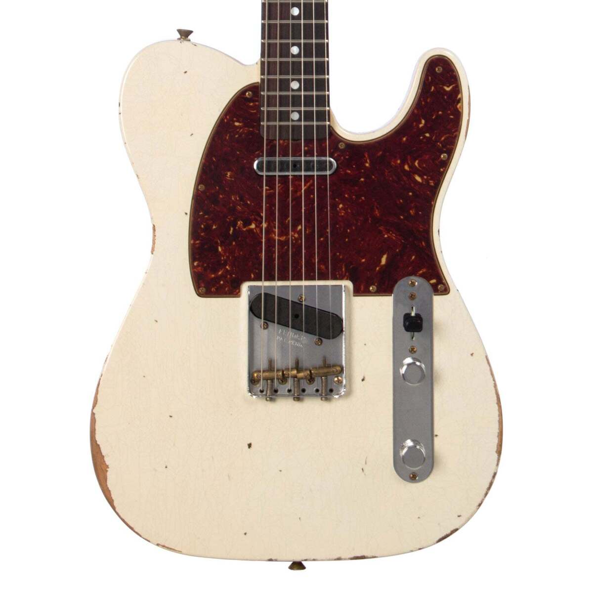 Fender Custom Shop LTD 1964 Telecaster Relic Olympic White w Fender Custom Shop LTD 1964 Telecaster Relic Olympic White w