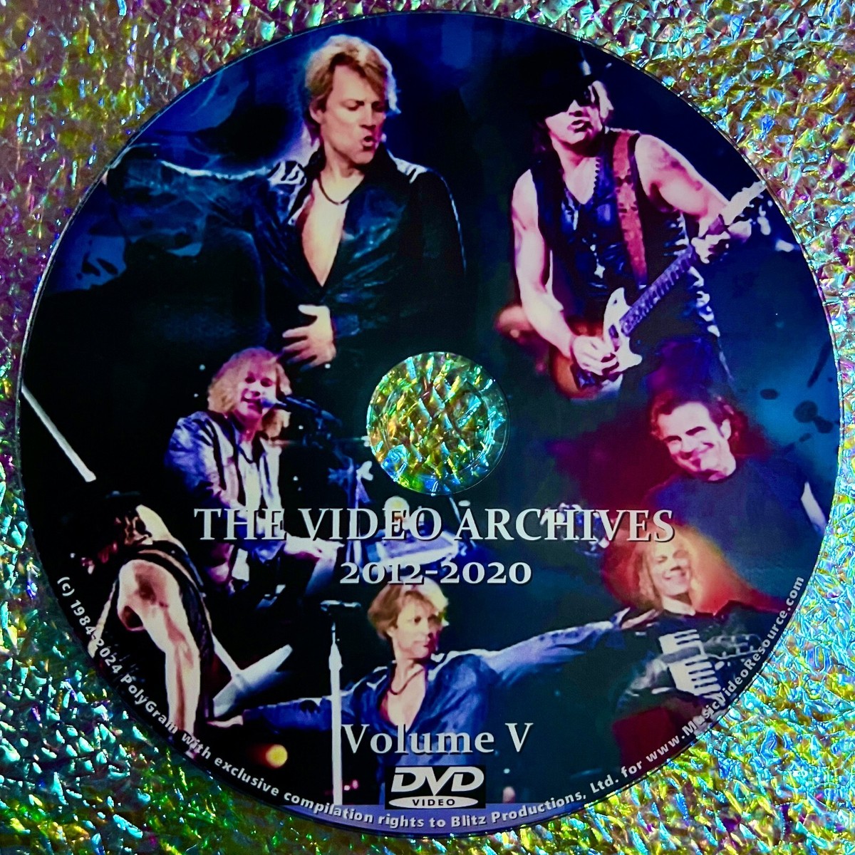 BON JOVI The Video Archives 1984-2021 6 DVD Set (Live
