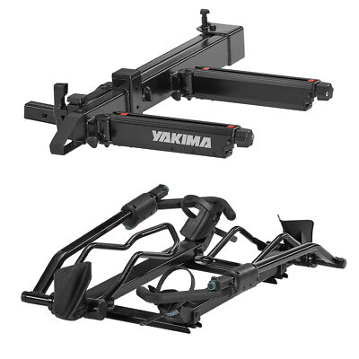 Yakima EXO SwingBase 2'' Hitch Base Rack Storage System Bundled with EXO DoubleUp