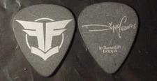 FEAR FACTORY Band Logo & Dino Signature Rare 2012 Concert Tour Guitar Pick