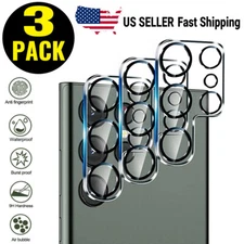 3 Pack Camera Lens Protectors For Samsung Galaxy S23 Ultra S23 Plus 9H Tempered