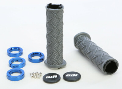 JuN ODI X-Treme ATV Lock-On Grips Blue J30XTH-U | eBay