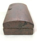 Antique Brass Fleam Bleeder Knife Lancet Spring Loaded - Original Wooden Case  — photo 7