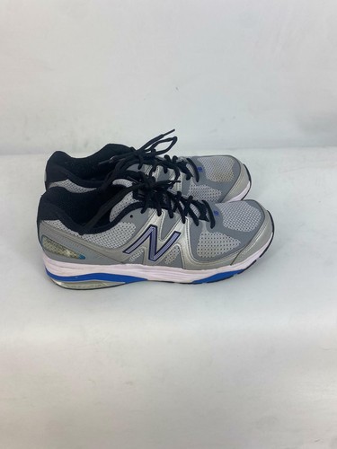 NEW BALANCE MENS SILVER BLUE RUNNING 