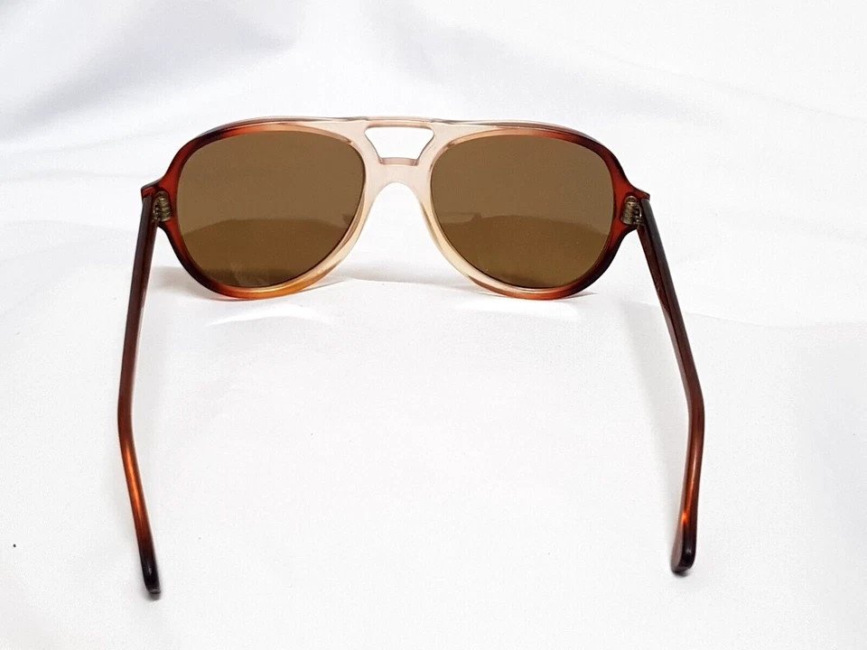 ÓCULOS DE SOL VINTAGE MASCULINO PILOTO RARO AO ÓCULOS ÓPTICOS AMERICANOS ARMAÇÕES GROSSAS Z87 - Imagem 2 de 4