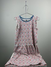 Tea Collection Girls Short Sleeve Dress Floral Size 8