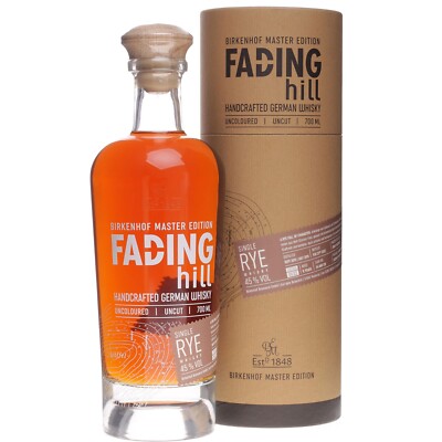 Birkenhof Fading Hill Rye Whisky 0,7 Liter 45 % Vol.