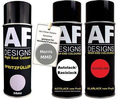 Für Morris MMD Pewter Metallic Spraydose Autolack Klarlack Spritzfüller Grundier