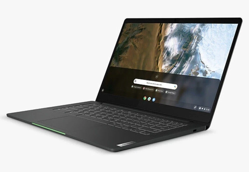 Lenovo Chromebook Laptop 14" IdeaPad 5i Core i3 4GB RAM 128GB SSD Storm Grey NEW - Image 2 of 4