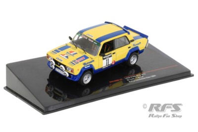 Lada VAZ 2105 VFTS Barum Rallye Rally Valasska Zima 1984 Lank 1:43 IXO RAC 406B