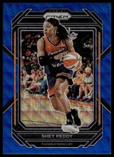 2023 Panini Prizm WNBA #110 Shey Peddy Blue Wave Phoenix Mercury