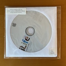 Apple iLife 09 DVD Old Version CPU Drop-in Disc Unopened