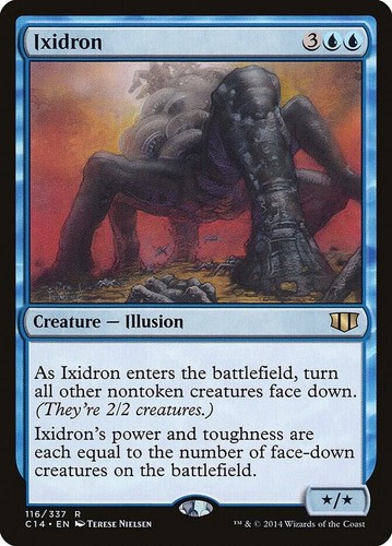 1x Ixidron - Commander 2014 - NM - Spanish - OOP MTG - Foto 3 di 3