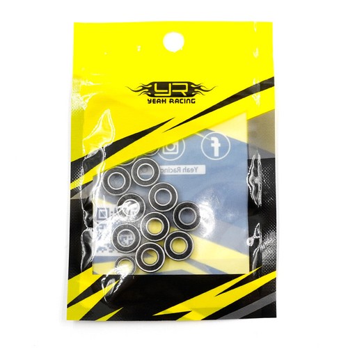 Yeah Racing Steel Bearing Set (12pcs) For Tamiya Novafox #YBS-0050 - Picture 2 of 2