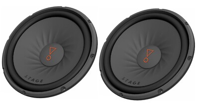 2 X JBL Stage 82 8'' 4- Ohm High-Performance 800W Peak Power Car Audio Subwoofers