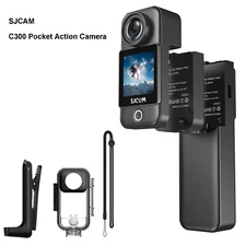 SJCAM C300 Pocket Action Camera 4K Motorcycle Recorder Support Pre Recording 5G