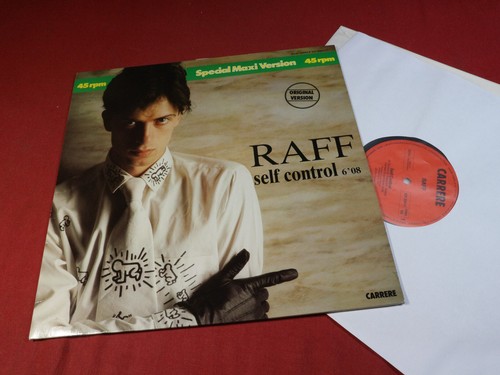 RAFF SELF CONTROL - 12" Maxi Carrere 821329-1 Germany 1984 near mint