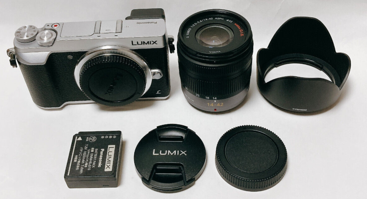 Near Mint] Panasonic Lumix DMC-GX7 MK2 w/G VARIO 14-42 3.5-5.6