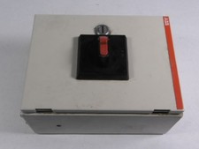 ABB OTL16T3B Enclosed Safety Switch 3-Pole 400V 16A 7.5kW  USED