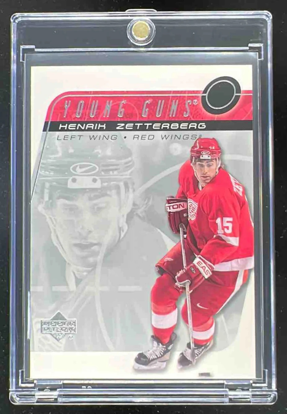 2002-03 Upper Deck #234 Henrik Zetterberg Young Guns RC