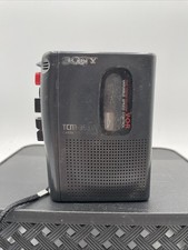 Sony TCM-353V Portable Cassette Corder Voice Recorder Player VOR TESTED WORKS