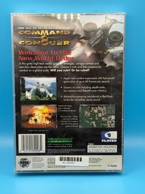 Sega Saturn - Command & Conquer - CIB- Sealed in Reshrink