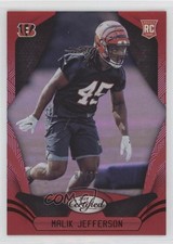 2018 Certified Rookies Mirror Red 86/99 Malik Jefferson #156 fm0