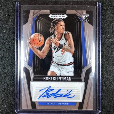 2024-25 Prizm Black BOBI KLINTMAN Rookie Signatures Auto Base #BOB