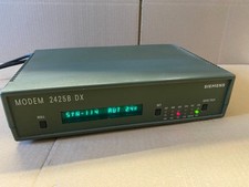 Siemens Bundeswehr Modem  2425  B DX mit 220V Netzkabel- Rechnung-