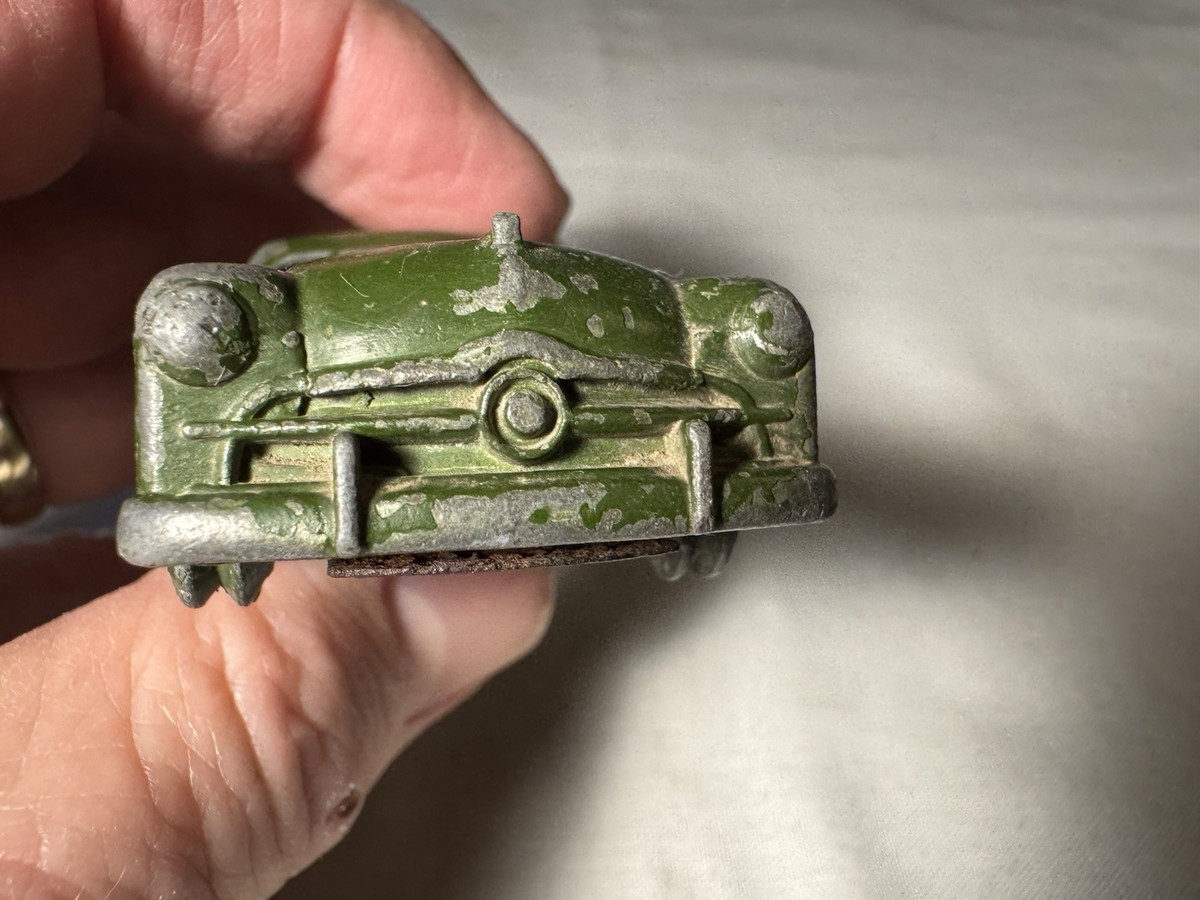 Vintage 1950's Dinky Toys Ford Sedan Staff Car Army Toy