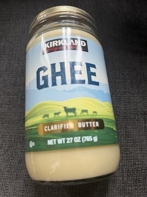 Kirkland Signature Ghee Clarified Butter 27 oz (765 g) Pantry Cooking Oil